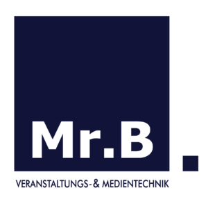 Logo Mr. B Veranstaltungs- & Medientechnik