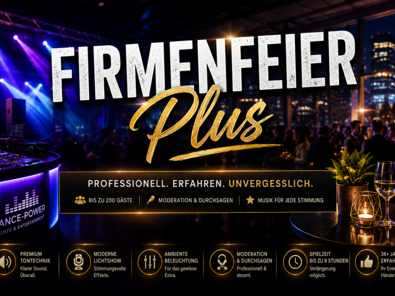 Firmenfeier Plus