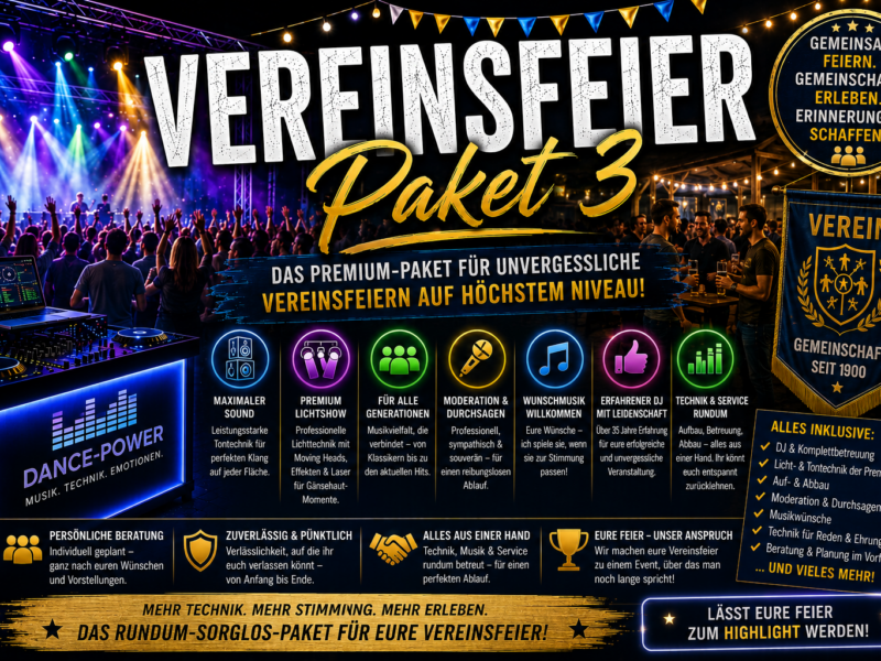 Vereinsfeier-Paket 3