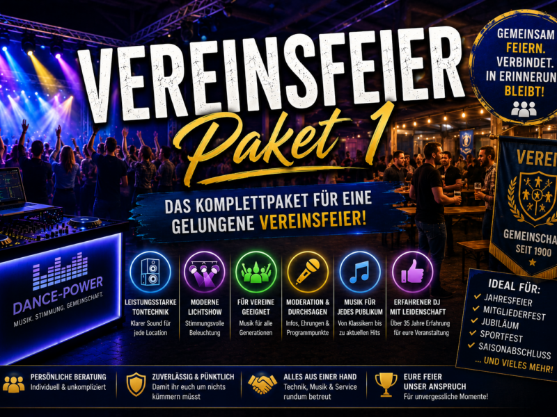 Vereinsfeier-Paket 1