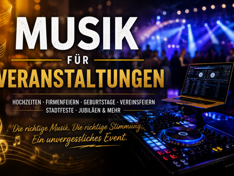 Musik für Veranstaltungen