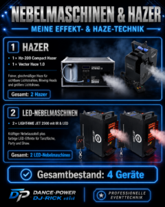 Nebelmaschinen /Hazer