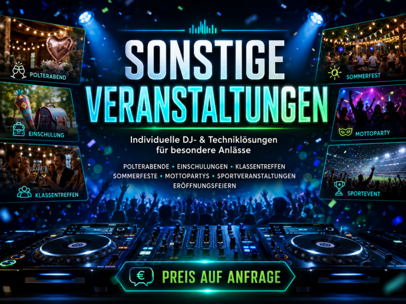 Sonstige Veranstaltungen