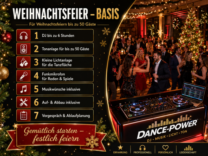 Weihnachtsfeier – Basis
